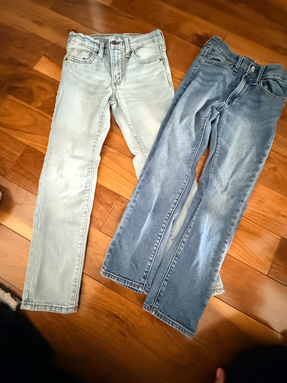 Old Navy boys size 8 Skinny Jeans - Light & Medium Blue